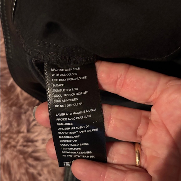 We The Free Black Leather Trousers - Picture 6 of 9